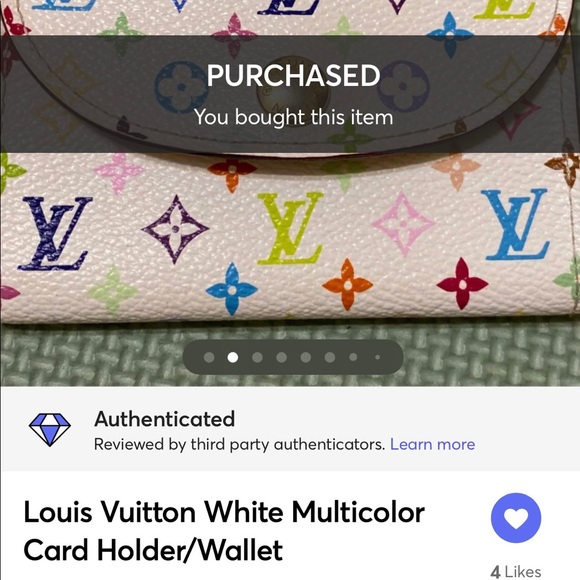 Louis Vuitton authentic card case wallet - Picture 7 of 8